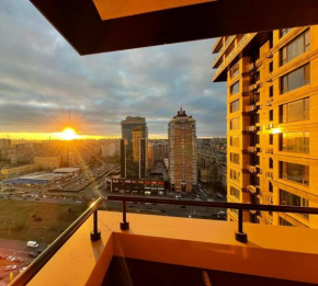 1 room 60m2 center of Obolon near River side. 11 Floor